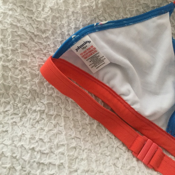 HP! 🏊‍♀️ NWT VTG Mini Boden Johnnie B Retro Bikini Top 👙 - Picture 7 of 13